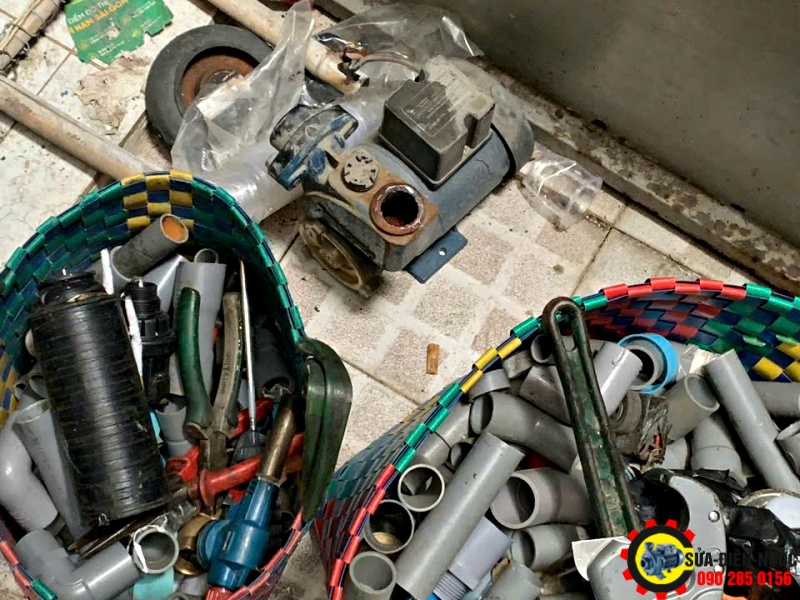 Sửa máy bơm nước giếng khoan tại Hóc Môn