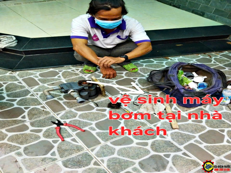 Vệ sinh máy bơm nước giếng khoan bao nhiêu tiền?