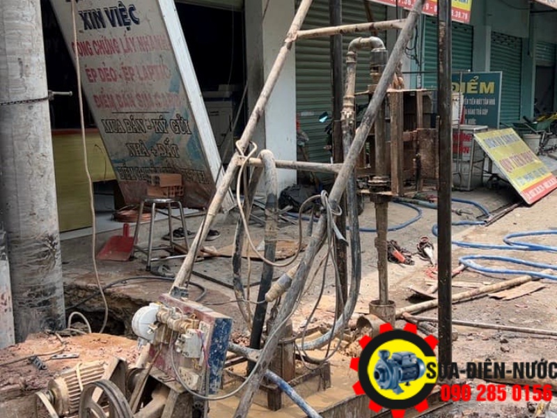Thợ sửa giếng khoan tại Bình Chánh đến đúng hẹn,