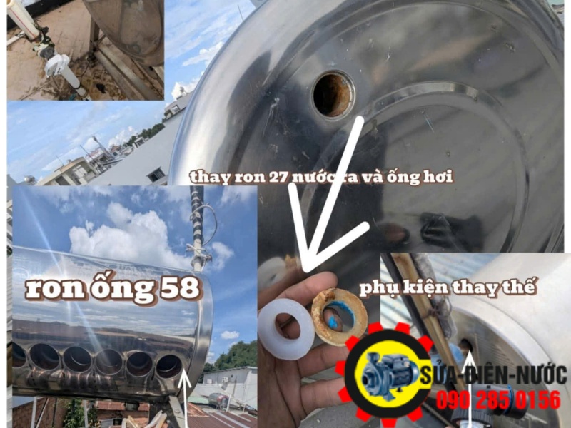 Dịch vụ sửa máy nước nóng NLMT tại quận Gò Vấp chuyên nghiệp